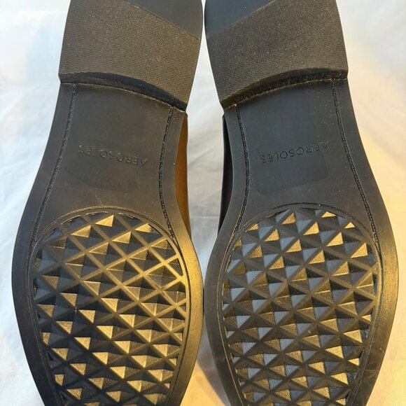 Aerosoles Tropea Women's Brown Faux Leather Ankle Boots Women Size 10 NEW - Picture 7 of 7